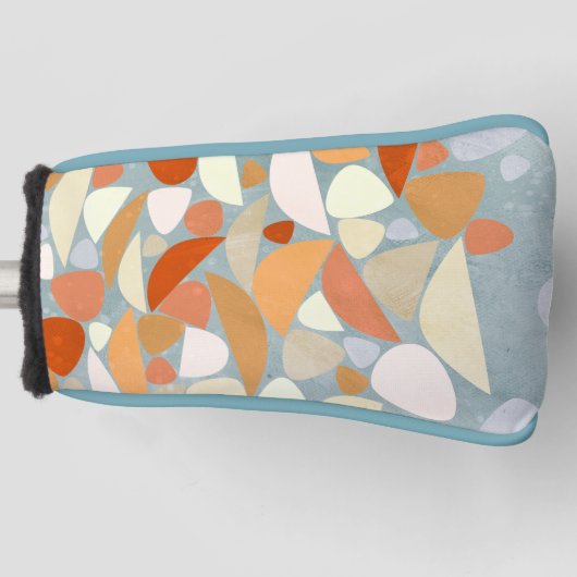 Abstrakte moderne Geometrie Golf Headcover (Vorderseite)