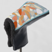 Abstrakte moderne Geometrie Golf Headcover (3/4 Vorderseite)