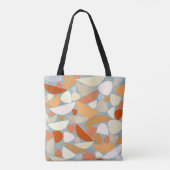 Abstrakte moderne Geometrie Tasche (Rückseite)