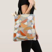Abstrakte moderne Geometrie Tasche (Von Nahem)