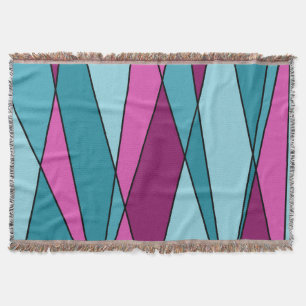 Abstrakte, moderne geometrische Formen Dreiecke ro Decke