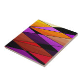 Abstrakte, moderne geometrische Formen, dreieckig  Fliese (Seite)