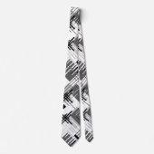 Abstrakte, moderne geometrische Formen, Streifen Krawatte (Vorderseite)
