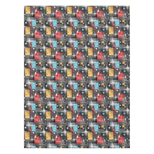 Abstrakte, moderne geometrische Formen, Streifen Tischdecke (Vorderseite)