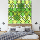 Abstrakte moderne geometrische Kunst Leinwanddruck (Insitu (Schlafzimmer))