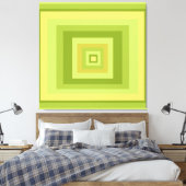 Abstrakte moderne geometrische Kunst Leinwanddruck (Insitu (Schlafzimmer))