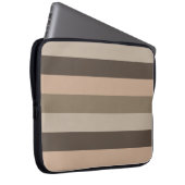 Abstrakte moderne geometrische Linien Laptopschutzhülle (Vorne Rechts)