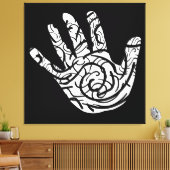 Abstrakte moderne geometrische Linien Leinwanddruck (Insitu (Wohnzimmer))