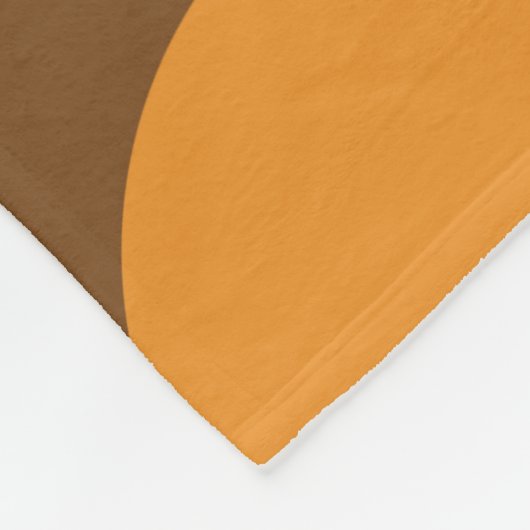 Abstrakte, moderne geometrische Muster Fleecedecke (Ecke)