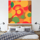 Abstrakte, moderne geometrische Muster Leinwanddruck (Insitu (Schlafzimmer))