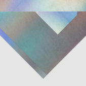 Abstrakte moderne geometrische Pastel holografisch Seidenpapier (Detail)