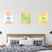abstrakte moderne Kunst Bilderwand Sets (Schlafzimmer)