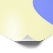 abstrakte moderne Kunst Fotodruck (Ecke)