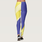 abstrakte moderne Kunst Leggings (Rückseite)