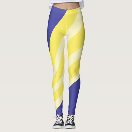 abstrakte moderne Kunst Leggings (Vorderseite)
