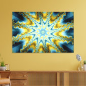 Abstrakte Moderne Kunst Leinwanddruck (Insitu (Wohnzimmer))