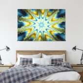 Abstrakte Moderne Kunst Leinwanddruck (Insitu (Schlafzimmer))