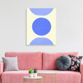 abstrakte moderne Kunst Leinwanddruck (Insitu (Wohnzimmer))