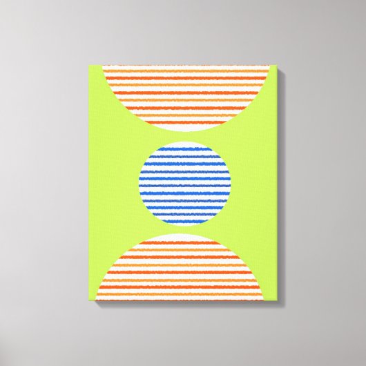 abstrakte moderne Kunst Leinwanddruck (Vorderseite)
