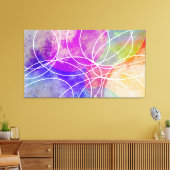 Abstrakte Moderne Kunst Leinwanddruck (Insitu (Wohnzimmer))