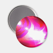 Abstrakte Moderne Kunst Magnet (Vorderseite/Rückseite)