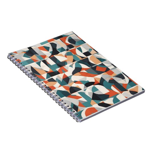 Abstrakte moderne Kunst Notizblock (Rechte Seite)