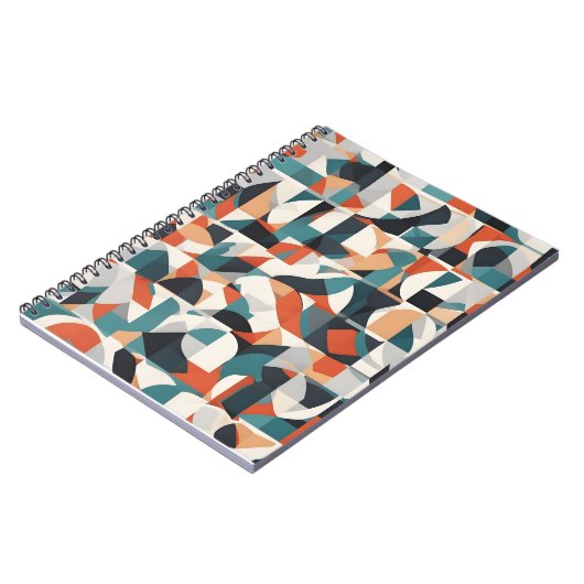 Abstrakte moderne Kunst Notizblock (Linke Seite)