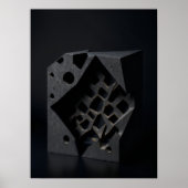 abstrakte moderne Kunst Poster (Vorne)