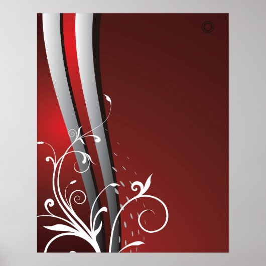 Abstrakte Moderne Kunst Poster (Vorne)