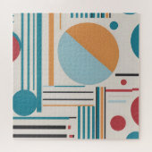 Abstrakte moderne Kunst Puzzle (Horizontal)