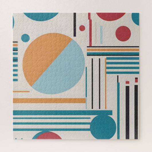 Abstrakte moderne Kunst Puzzle (Vertikal)