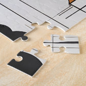 Abstrakte moderne Kunst Puzzle (Seite)