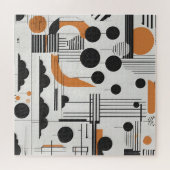 Abstrakte moderne Kunst Puzzle (Horizontal)