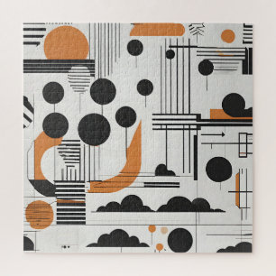Abstrakte moderne Kunst Puzzle