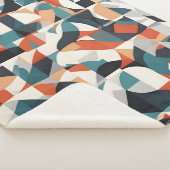 Abstrakte moderne Kunst Sherpadecke (3/4)