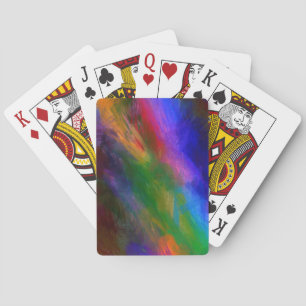 Abstrakte moderne Kunst Spielkarten