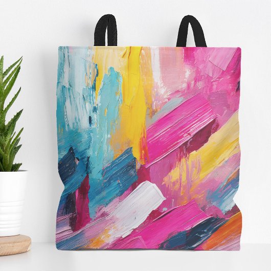 Abstrakte Moderne Kunst Tasche