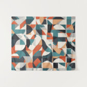 Abstrakte moderne Kunst Wandteppich (Vorderseite (Horizontal))