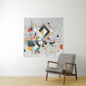 Abstrakte moderne Kunst Wandteppich (Beispiel (Horizontal))