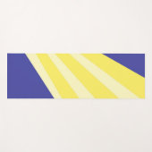 abstrakte moderne Kunst Yogamatte (Vorderseite (Horizontal))