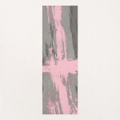 Abstrakte moderne Kunststil Yogamatte (Vorderseite)