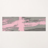 Abstrakte moderne Kunststil Yogamatte (Vorderseite (Horizontal))