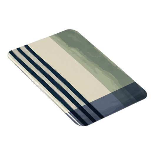 Abstrakte moderne Malkunst Magnet (Rechte Seite)