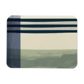 Abstrakte moderne Malkunst Magnet (Horizontal)