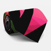 Abstrakte moderne polygonal graffiti geometrisch d krawatte (Gerollt)