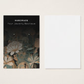 Abstrakte moderne Schmuckkarten sammeln (Vorne & Hinten)