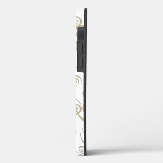 Abstrakte, moderne Spiralmuster Case-Mate iPhone Hülle (Rückseite / Links)