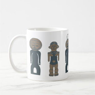 Abstrakte moderne Stammeskunst Kaffeetasse