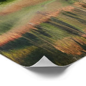 Abstrakte moderne surrealistische Starry Night mit Poster (Ecke)