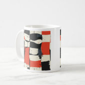 Abstrakte moderne Tasse (Vorderseite Links)